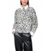 Marccain Sports - BS 5121 W82 - Katoenen blouse met luipaard print 